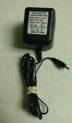 NEW OH-41069DT AC Class 2 Power Unit 4.5V DC 800mA AC/DC Adapter